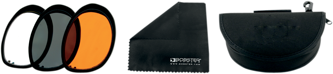 BOBSTER Cruiser II Goggle - Matte Black - Interchangeable Lens BCA2031AC