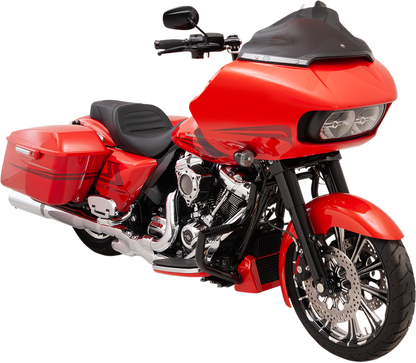 KLOCK WERKS Sport Flare™ Windshield - 9" - Dark Smoke - FLTR KWW-01-0326