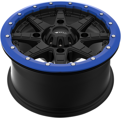 AMS Beadlock Ring - Replacement/Wheel - Roll'n 106 - Blue - 14" 14B03