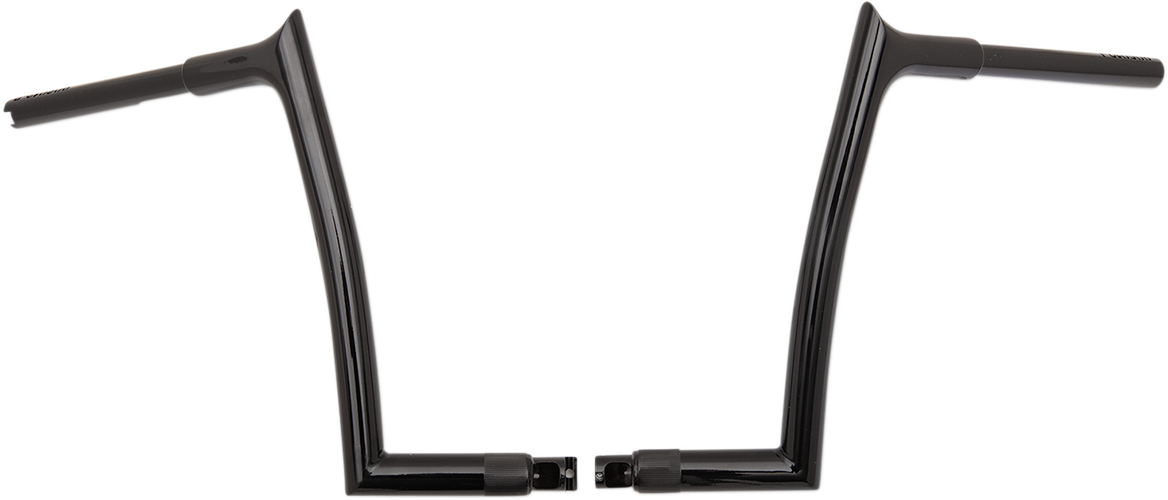 FAT BAGGERS INC. 1-1/4" EZ Install Pointed Top Handlebar Kit - 16" - Black 909316-B