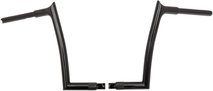 FAT BAGGERS INC. 1-1/4" EZ Install Pointed Top Handlebar Kit - 16" - Black 909316-B
