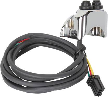 LEGEND SUSPENSION Chrome Legend Handlebar Mounted Control Assembly - FL 0616-0207