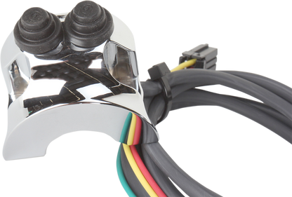 LEGEND SUSPENSION Chrome Legend Handlebar Mounted Control Assembly - FL 0616-0207