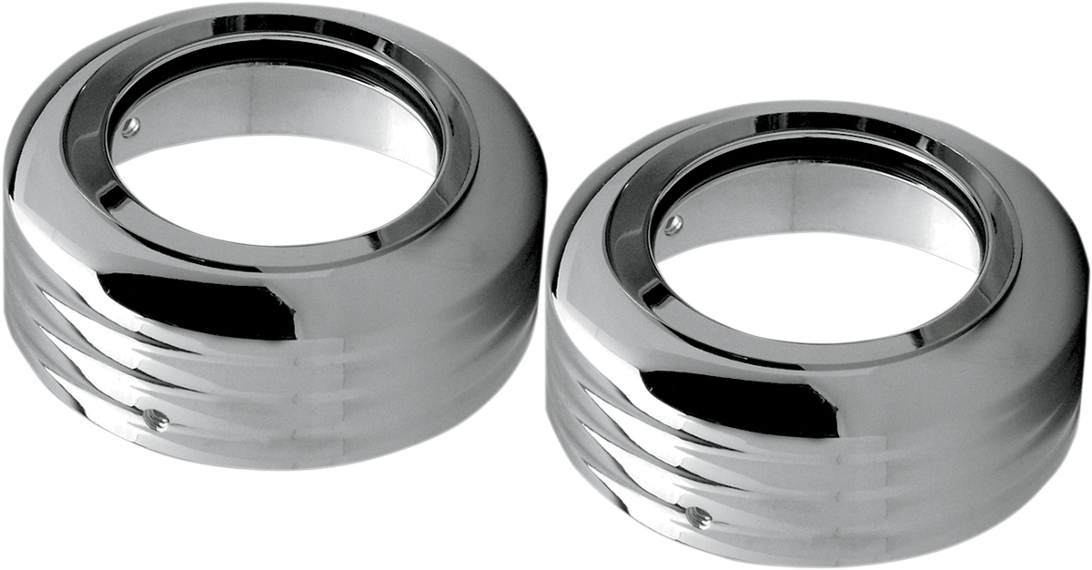 PRO-ONE PERF.MFG. Fork Boots - 41 mm - Custom Billet - Ball-Milled 103460