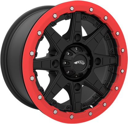 AMS Beadlock Ring - Replacement/Wheel - Roll'n 106 - Red - 15" 15B04