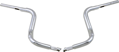 FAT BAGGERS INC. 1-1/2" EZ Install Rounded Top Handlebar - 12" - Chrome 803012