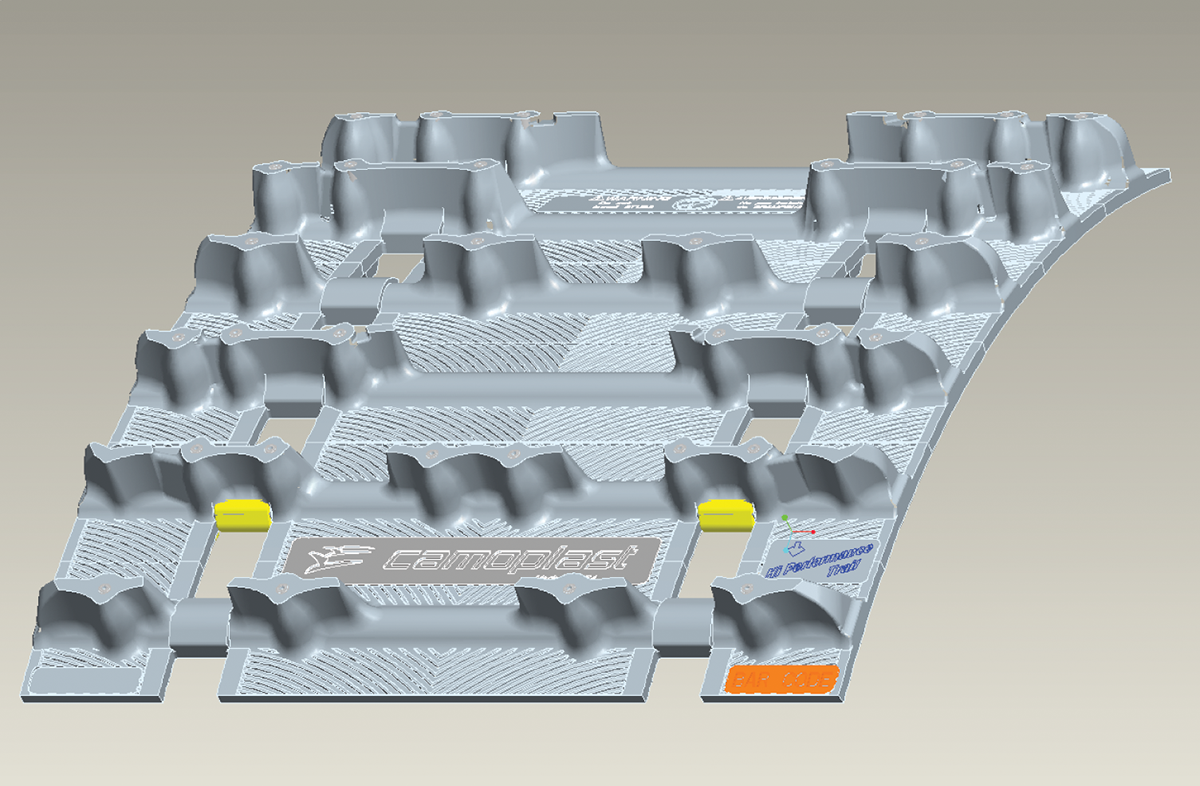 CAMSO ICE Attak XT™ Track - Mostly Groomed/Aggressive - 15" W x 120" L - 1.22" Lug Height 9190H