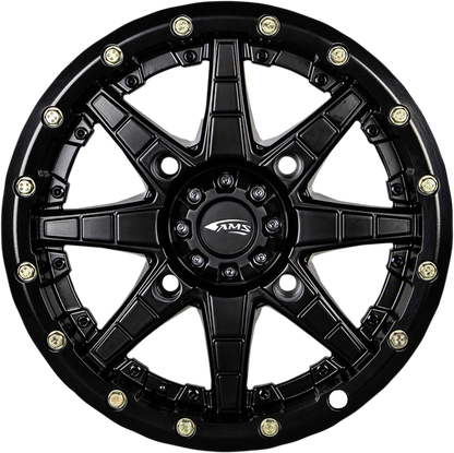 AMS Wheel - Roll'n 106 - Front/Rear - Black - 15x7 - 4/156 - 5+2 5711-046AS