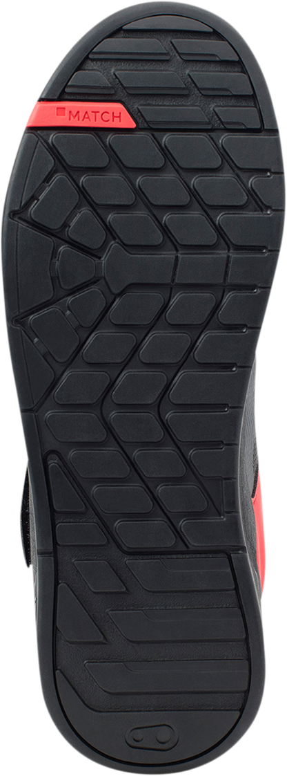 CRANKBROTHERS Stamp Speed Lace Flat Shoes - Gray/Red - US 12.5 STS07030A-12.5
