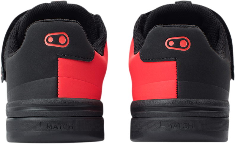 CRANKBROTHERS Stamp Speed Lace Flat Shoes - Gray/Red - US 12.5 STS07030A-12.5
