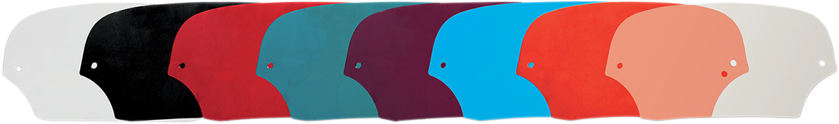 MEMPHIS SHADES Fairing Shield - 5" - Black MEP8501