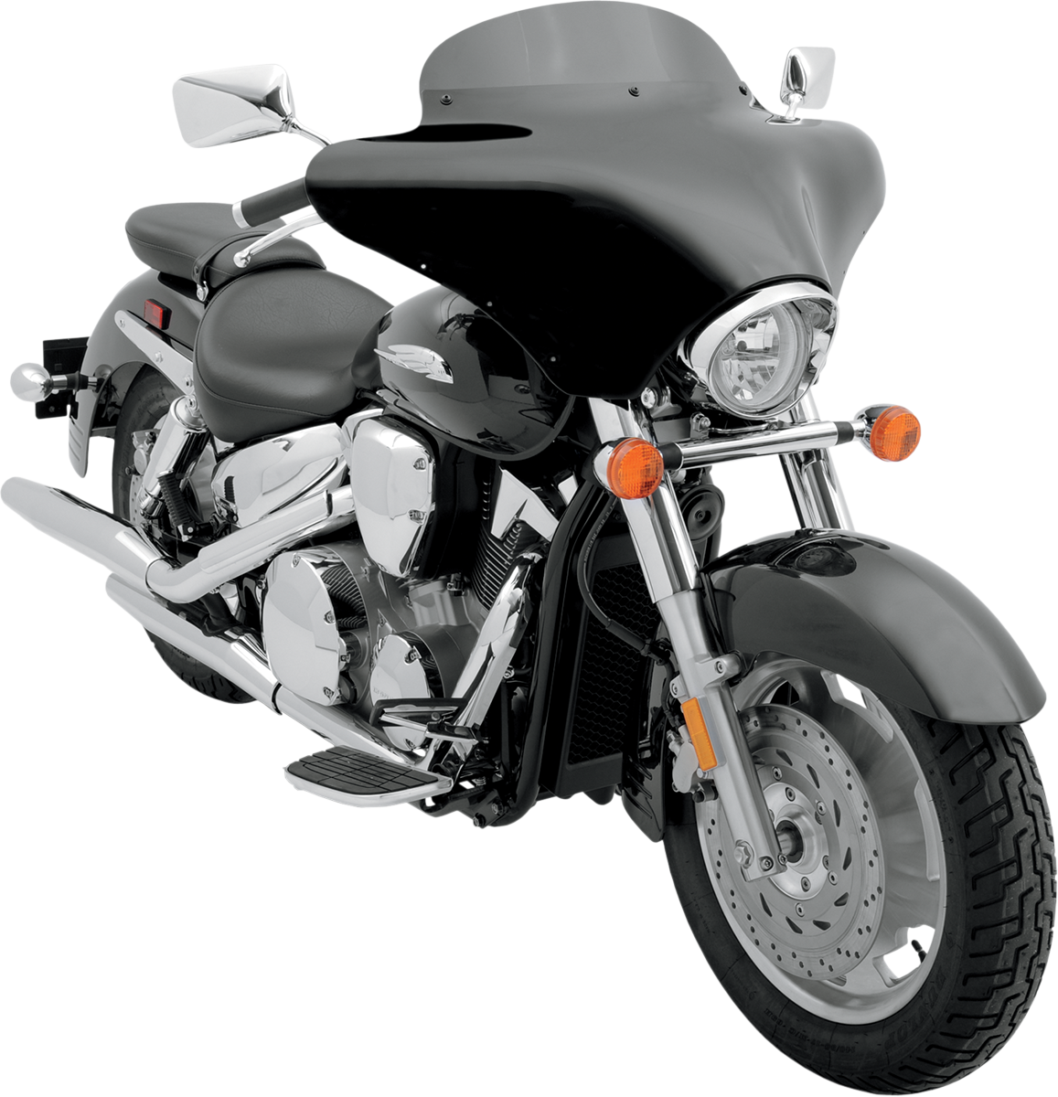 MEMPHIS SHADES Fairing Shield - 5" - Black MEP8501