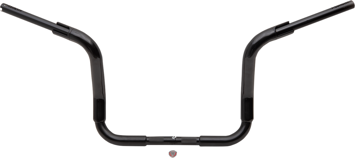 FAT BAGGERS INC. 1-1/2" EZ Install Rounded Top Handlebar - 12" - Black 803012-B