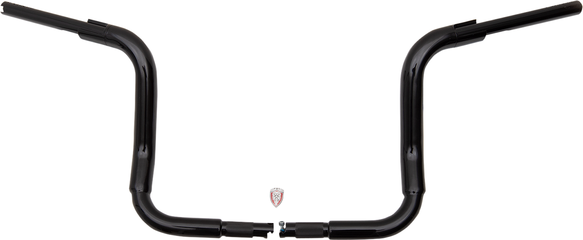 FAT BAGGERS INC. 1-1/2" EZ Install Rounded Top Handlebar - 12" - Black 803012-B