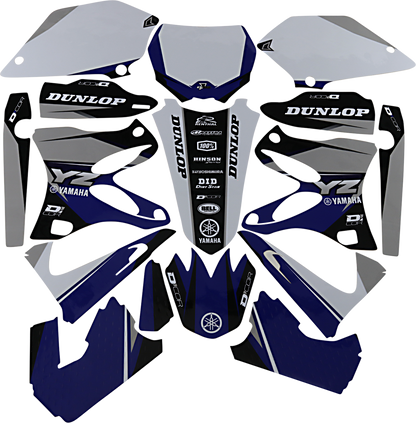 D'COR VISUALS Graphic Kit - Cor 9 Yamaha - YZ 125/250 '06-'14 20-50-124