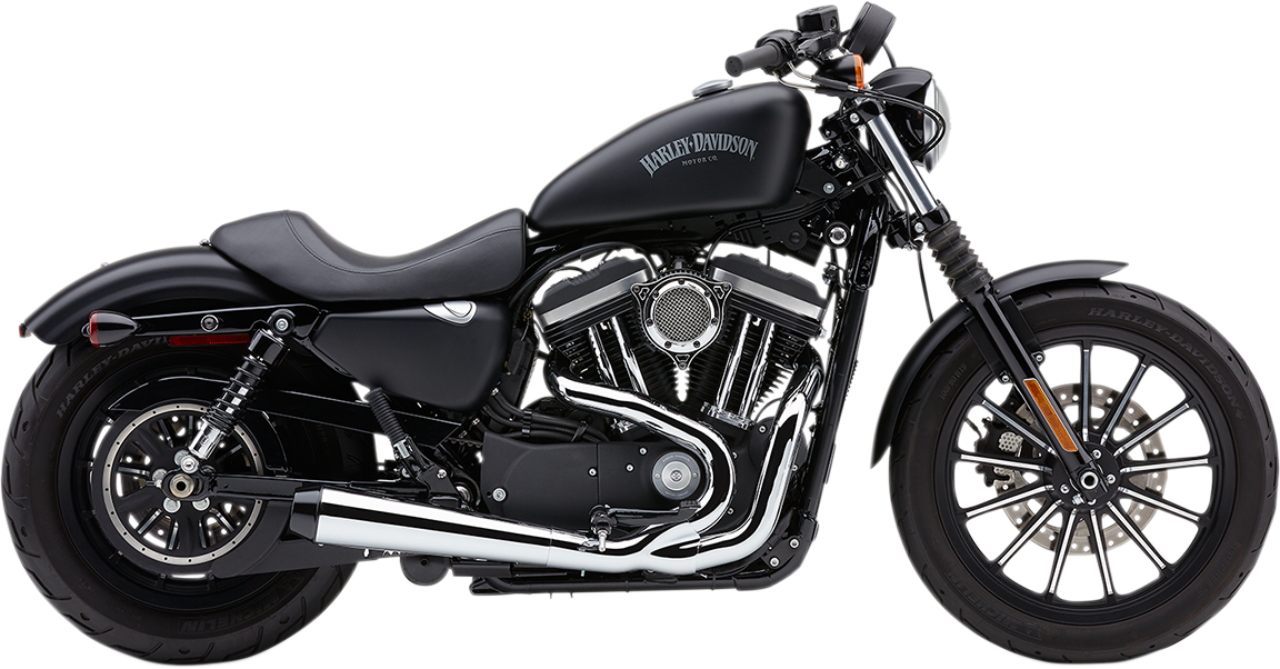 COBRA 4" El Diablo Exhaust - Chrome 6473