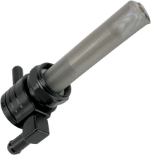 GOLAN PRODUCTS "Click-Slick" Fuel Petcock - Downward - Black - 22mm 76-312D-BLK