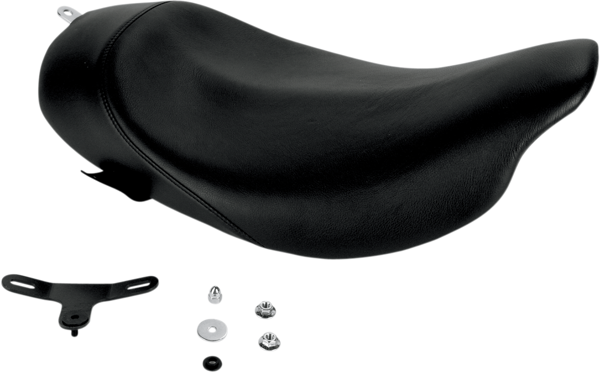 DANNY GRAY Buttcrack™ Solo Seat - Black - Smooth - FL '08-'23 21-403