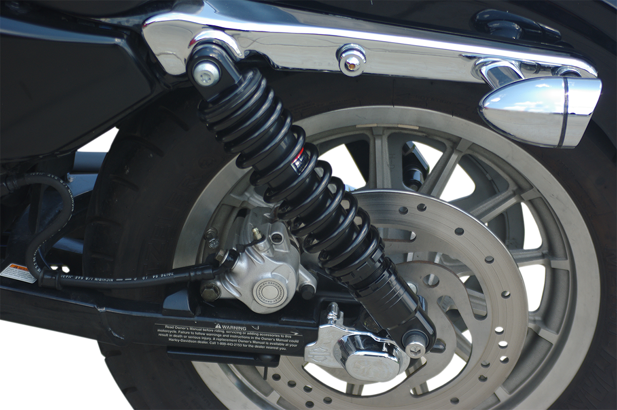 DRAG SPECIALTIES SHOCKS Premium Ride-Height Adjustable Shocks - 13" - Standard - Black C16-0154AB