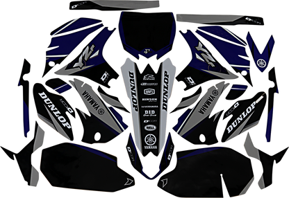 D'COR VISUALS Graphic Kit - Cor 9 Yamaha - YZ 250 F 20-50-240