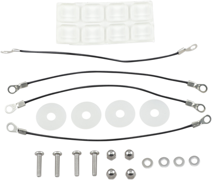 RIVCO PRODUCTS Bagger Budz Saddlebag Bumpers and Pin Retainer Kit BB-05