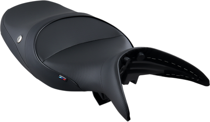 SARGENT World Sport™ Performance Seat - Black - Carbon FX - BMW R1100S '97-'05 WS-534L-19