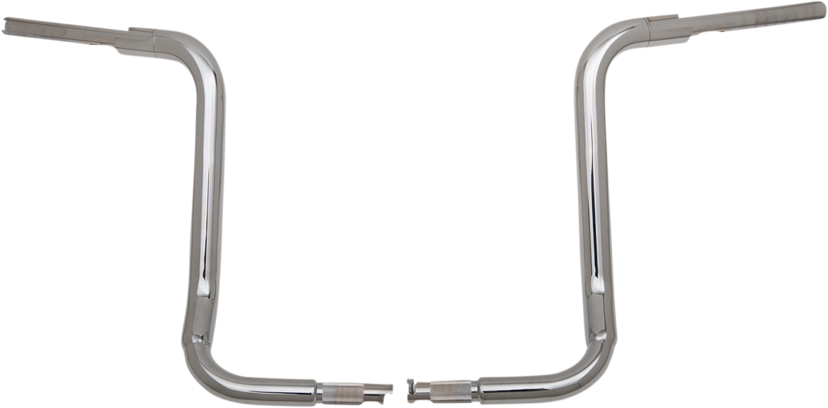 FAT BAGGERS INC. 1-1/2" EZ Install Rounded Top Handlebar - 16" - Chrome 803016