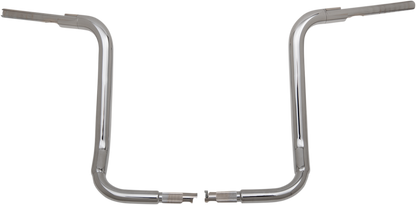 FAT BAGGERS INC. 1-1/2" EZ Install Rounded Top Handlebar - 16" - Chrome 803016