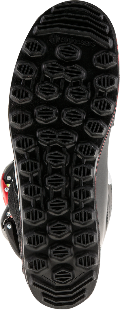 ALPINESTARS Tech-T Boots - White/Red/Yellow Fluorescent/Black - US 9 / EU 43 2004017-2351-9