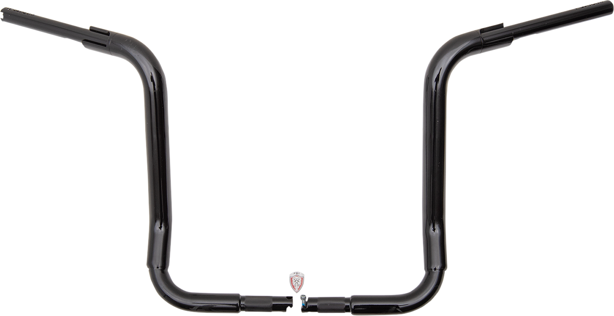 FAT BAGGERS INC. 1-1/2" EZ Install Rounded Top Handlebar - 16" - Black 803016-B