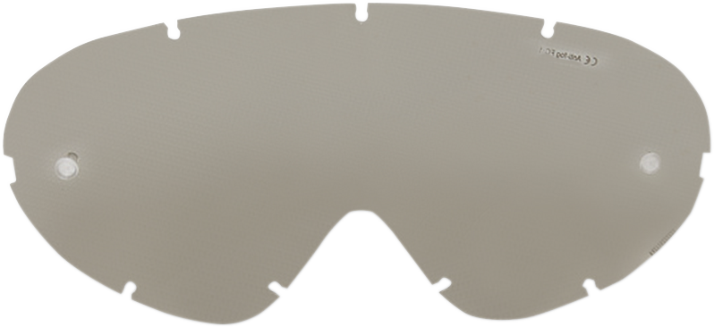MOOSE OFFROAD Youth Qualifier Lens - Smoke 2602-0587