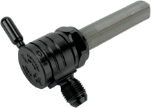 GOLAN PRODUCTS "Click-Slick" Fuel Petcock - 6-AN - Black - 22mm 76-3126-BLK