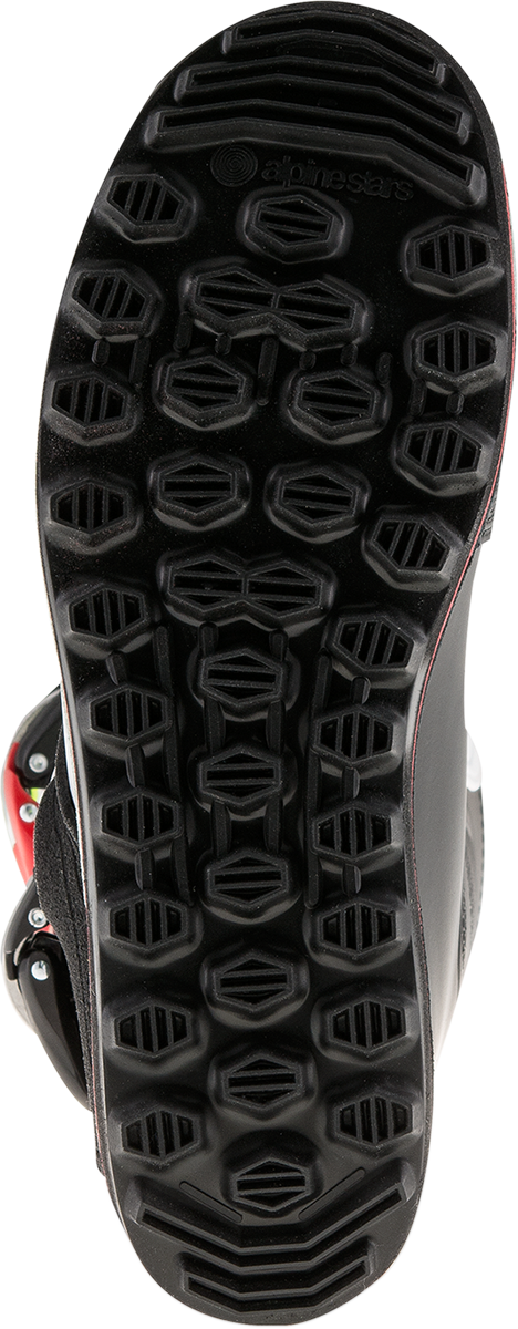 ALPINESTARS Tech-T Boots - White/Red/Yellow Fluorescent/Black - US 12 / EU 47 2004017-2351-12