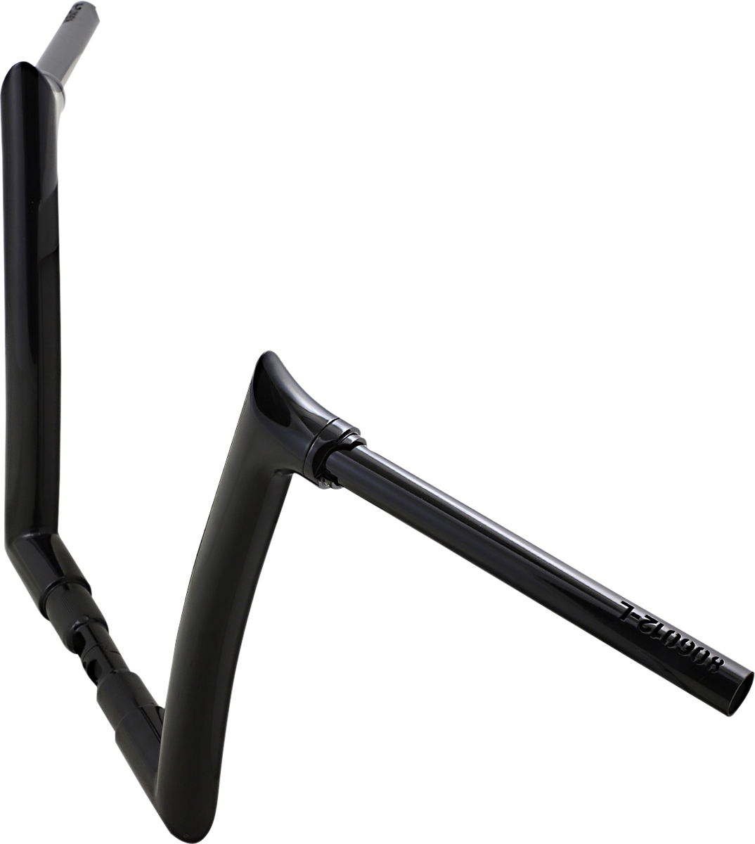 FAT BAGGERS INC. 1-1/2" EZ Install Pointed Top Handlebar - 12" - Black 806012-B