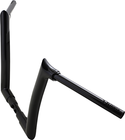 FAT BAGGERS INC. 1-1/2" EZ Install Pointed Top Handlebar - 12" - Black 806012-B