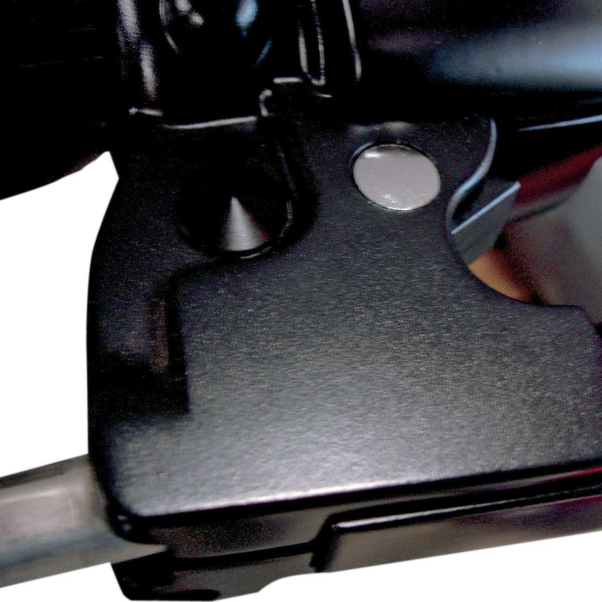 JOKER MACHINE Hole Plug - Mirror - Handlebar End - Flush-Mounted - Black - Each 03-022B