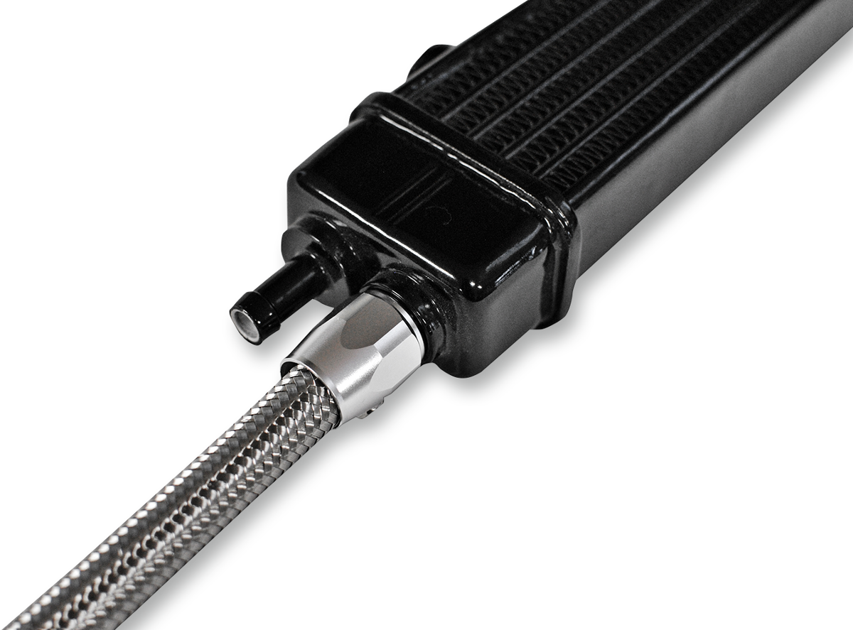 JAGG OIL COOLERS Oil Hose Upgrade Kit - Stainless Steel - 3' 211-JSSN06