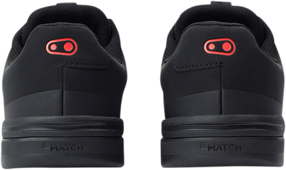 CRANKBROTHERS Stamp Lace Flat Shoes - Black/Red - US 11.5 STL01030A-11.5