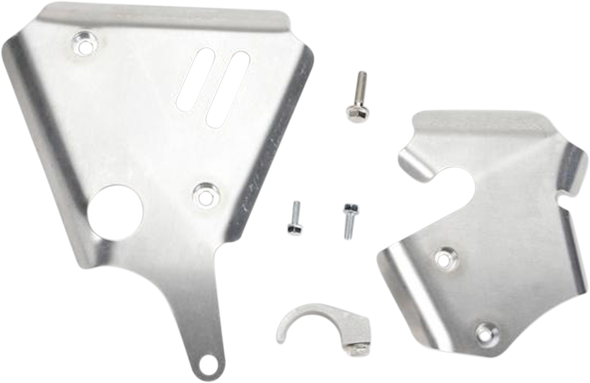 WORKS CONNECTION Frame Guards - Yamaha - YZ 125/250 '00-'01 15-229