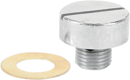COLONY Relief Plug - Chrome - Big Twin 9607-2