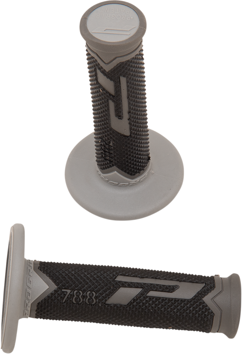 PRO GRIP Cross Triple Density 788 Grips - Dark Gray/Gray/Black PA078800GRGN