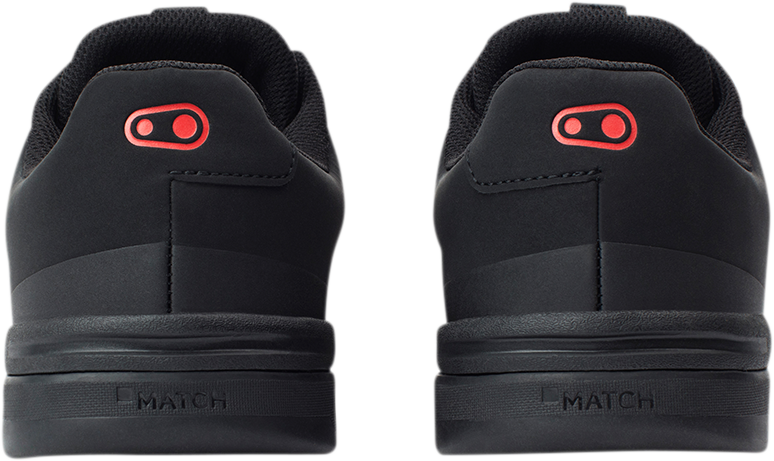 CRANKBROTHERS Stamp Lace Flat Shoes - Black/Red - US 13 STL01030A-13.0