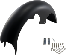 PAUL YAFFE BAGGER NATION Talon Front Fender - 23" Wheel - With Satin Adapters - Touring Models PYO:TALON23-14L-S