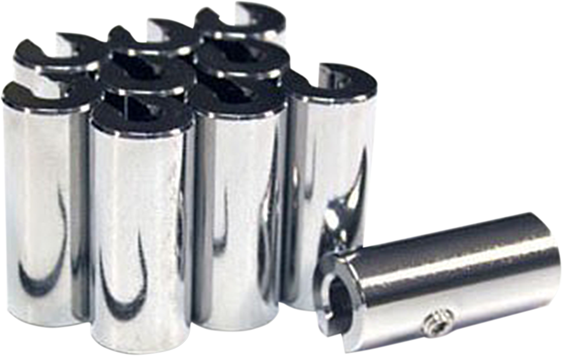 NO-MAR Wheel Weights - 1-1/2 oz - Chrome - 10 Pack WT-SPK10CH-150