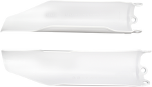ACERBIS Fork Covers - Lower - White 2113710002