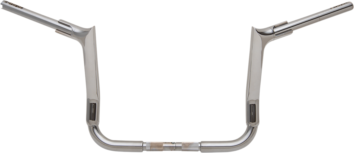 FAT BAGGERS INC. 1-1/2" EZ Install Pointed Top Handlebar - 12" - Chrome 805012