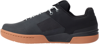 CRANKBROTHERS Stamp Lace Flat Shoes - Black/Gum - US 7 STL01081A-7.0
