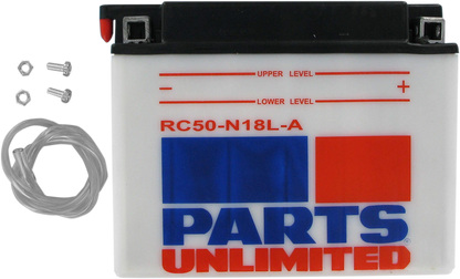PARTS UNLIMITED Battery - Y50-N18L-A C50-N18L-A