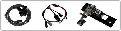 LEGEND SUSPENSION AIR-A FL Adjustable AIR Suspension - Black Handlebar Control - FLH 1311-0153