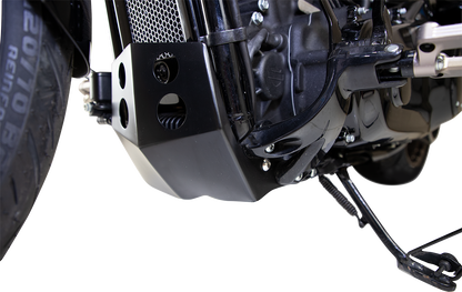 SPEED MERCHANT Skid Plate - Black - Softail SM-STSPBLK